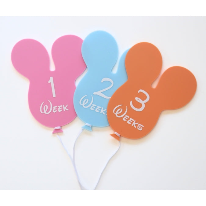 Mickey Balloon Milestones