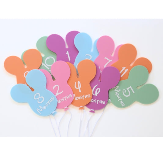 Mickey Balloon Milestones