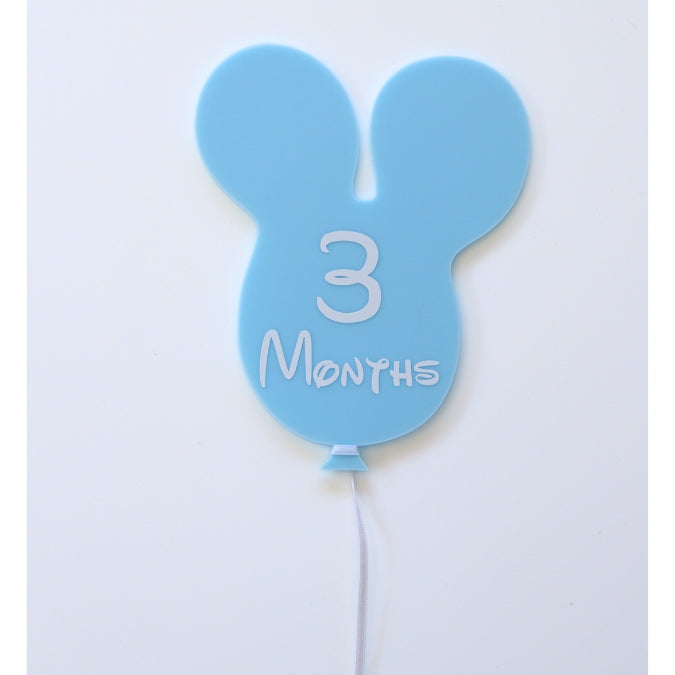 Mickey Balloon Milestones