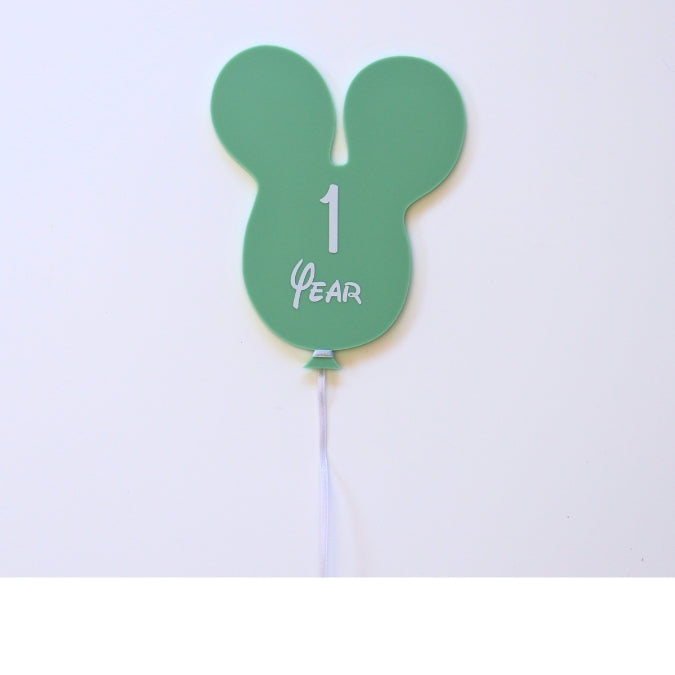 Mickey Balloon Milestones