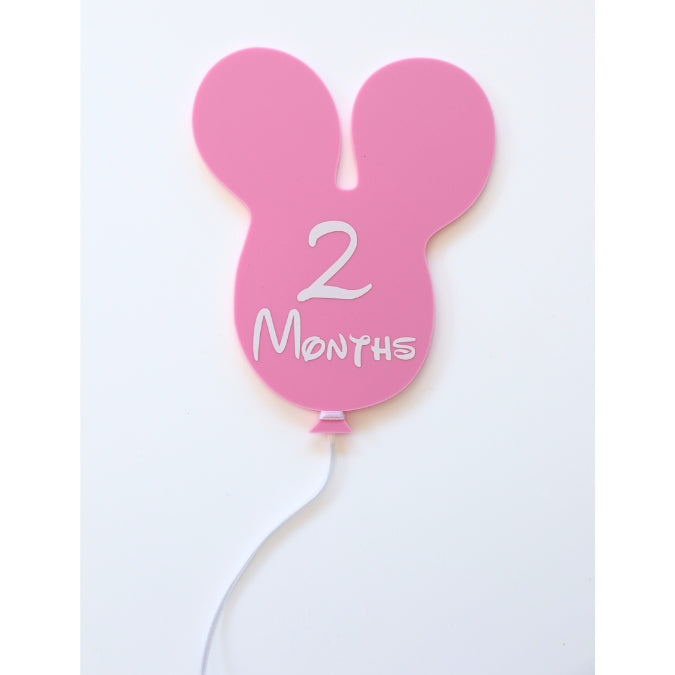 Mickey Balloon Milestones