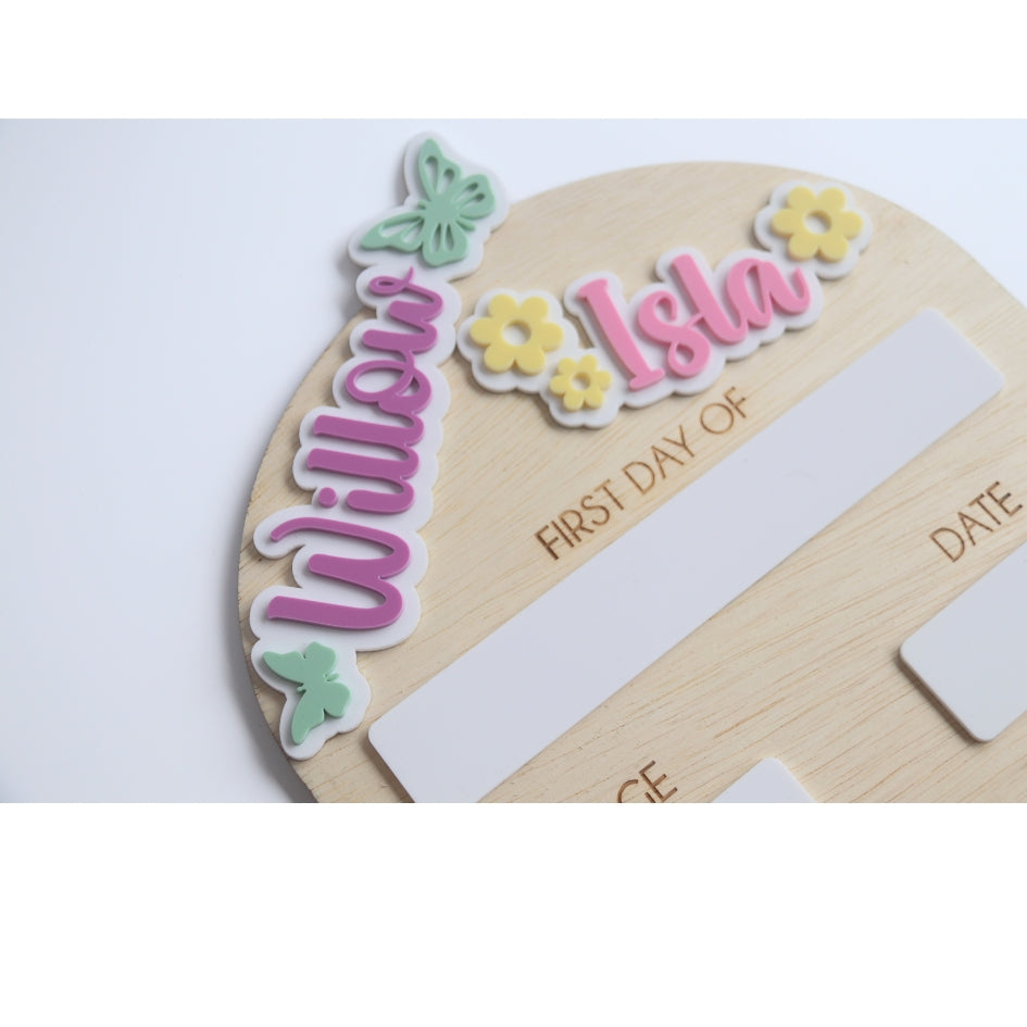 My First Day Extra Name